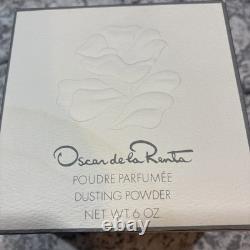 Oscar de la Renta Poudre Parfumee Dusting Powder 6 Oz RARE Vintage Formula NEW