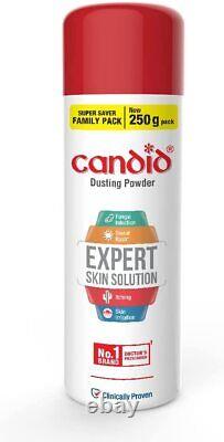 PACK OF 5 CANDID Expert All Skin Solution Antifungal Dusting Powder 60 120 250 g