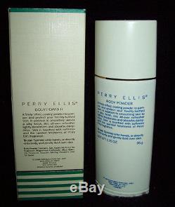 PERRY ELLIS ORIGINAL SIGNATURE BODY POWDER 3.25 oz Perfume Dusting Bath Talc NEW