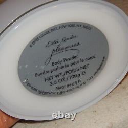 PLEASURES Estee Lauder 3.5 Oz Body Powder Unused Sealed 100 g Perfumed Dusting