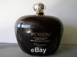 POISON 7 Oz 200 g Perfumed Bath Body Dusting POWDER Christian Dior NEW SEALED