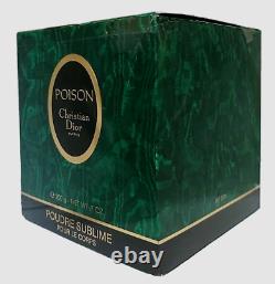 POISON DIOR PERFUMED DUSTING POWDERPOUDRE SUBLIME, 1986,7oz. 200gr