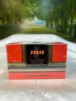 Paris 5.2 oz Perfumed Dusting Powder by Yves Saint Laurent (with box and sealed)