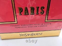 Paris By Yves Saint Laurent Perfume Dusting Powder 5.2 oz Sealed Box