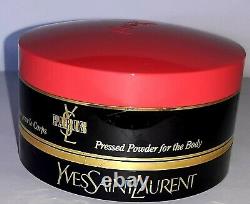 Paris by Yves Saint Laurent YSL Perfumed Dusting Powder. CRACKED