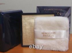 Passion Elizabeth Taylor's Perfumed Dusting Powder& Puff 5. Oz / 142 g Rare Seal