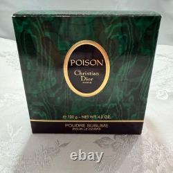 Poison By Christian Dior Poudre Sublime Perfumed Dusting Powder 4.2oz 120g NIB