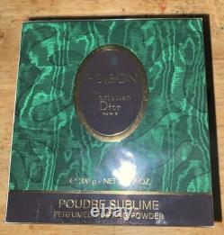 Poison By Christian Dior Poudre Sublime Vintage Perfumed Dusting Powder 7oz 200g