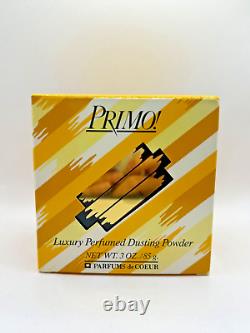 Primo! By Parfums De Coeur 85g Luxury Perfumed Dusting Powder (new With Box)