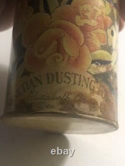 RARE 1920s Vintage Elizabeth Arden Perfume Venetian Dusting Powder Rose Geranium