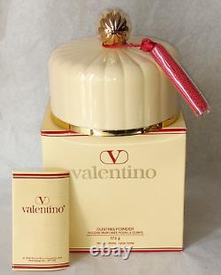 RARE! 1986 VTG VALENTINO PERFUMED DUSTING POWDER 175 g NEW WithBOX