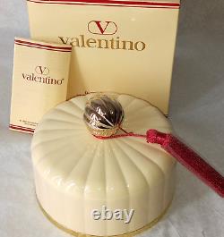 RARE! 1986 VTG VALENTINO PERFUMED DUSTING POWDER 175 g NEW WithBOX