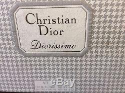 Rare Find Vintage 1950's Dior Diorissimo Perfume Eau De Toilette Dusting Powder