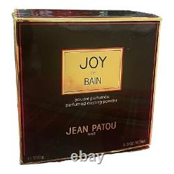 RARE JEAN PATOU Joy de Bain Dusting Powder 150g NEW Boxed FREE DELIVERY