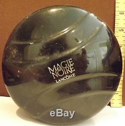 RARE! LANCOME MAGIE NOIRE PERFUMED DUSTING POWDER 3oz with CONTAINER RETIRED