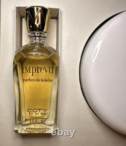 RARE NEW Imprevu (2) Perfume 1.5 Fl oz Dusting Powder 4.0 Oz By Coty Vintage BOX