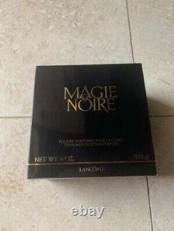 RARE! NEW in BOX LANCOME MAGIE NOIRE PERFUMED DUSTING POWDER 6 OZ. NR