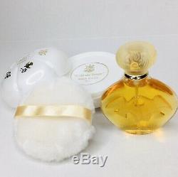 RARE! Unused Vintage Nina Ricci LAir du Temps Dusting Powder Perfume Gift Set