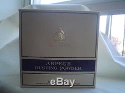 RARE Vintage LANVIN Arpege Perfume Dusting Powder 7 ozs NEW IN BOX