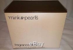 RARE Vtg Jovan Mink & Pearls 2 Oz Cologne 5 Oz Perfume Dusting Powder IN BOX