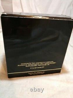 RARE Vtg Lancome Magie Noire Perfumed DUSTING POWDER 6 oz. IN BOX