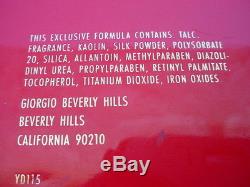 RED Giorgio Beverly Hills EXTRAORDINARY Perfumed DUSTING POWDER Sealed 5ozBOX