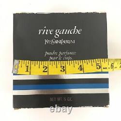 RIVE GAUCHE Yves Saint Laurent Perfume Dusting Powder 6 oz New in Box