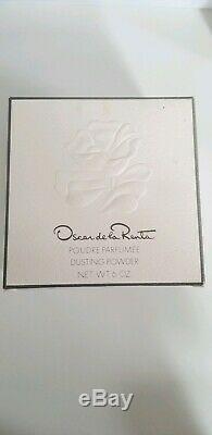 Rare 1980's Sealed Oscar De La Renta Perfumed Powdered Bath Oil &Dusting Powder