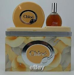 Rare Chloe Gift Set 1.7oz. Chloe Eau De Toilette & 3oz. Perfumed Dusting Powder