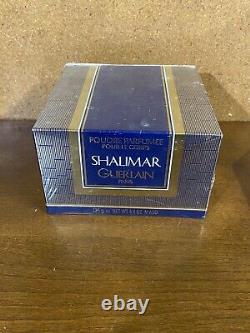 Rare Find Shalimar by Guerlain Perfumed Dusting Powder 4.4 oz New Sealed