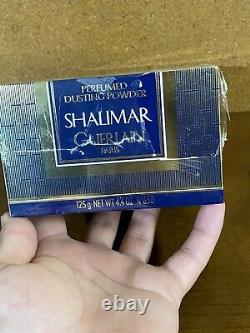Rare Find Shalimar by Guerlain Perfumed Dusting Powder 4.4 oz New Sealed