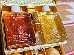 Rare Mary Chess Perfume Toilet Water Bath Essence Soap Dusting Pwdr Box Set Nib