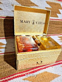 Rare Mary Chess Perfume Toilet Water Bath Essence Soap Dusting Pwdr Box Set Nib