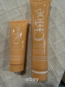 Rare NEW Vintage Chloe' Gift Set Parfume Cologne Body Lotion Body Cream, Powder
