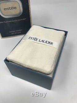 Rare Sealed Estee Lauder Vintage 6 oz Estee Perfumed Body Dusting Powder & Puff