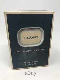 Rare Sealed Estee Lauder Vintage 6 oz Estee Perfumed Body Dusting Powder & Puff