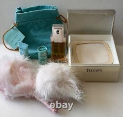 Rare VTG Tiffany & Co. 1.0oz EDP Spray+5.0oz Perfumed Dusting Powder & Puff NEW