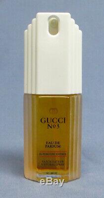Rare Vintage Gucci No 3 Perfume, Soap, Dusting Powder Set MIB