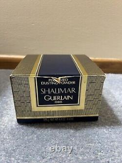 Rare Vintage Guerlain Shalimar Perfumed Dusting Powder 125 g 4.4 Oz No 650