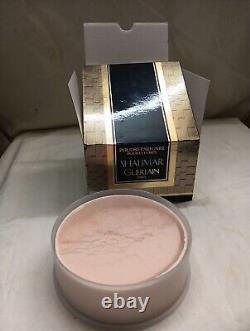 Rare Vintage Guerlain Shalimar Perfumed Dusting Powder 125 g 4.4 Oz No 650