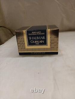 Rare Vintage Guerlain Shalimar Perfumed Dusting Powder 125 g 4.4 Oz No 650