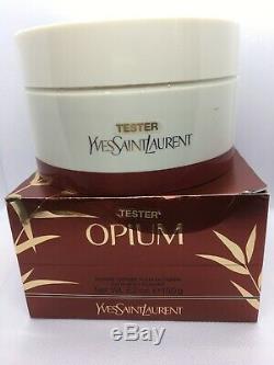 Rare Vintage YSL Opium Perfumed Bath/Dusting Powder 5.2 oz 150g New and Full