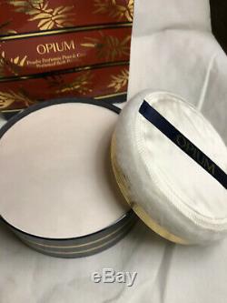 Rare Ysl Opium Perfumed Bath Dusting Powder 6 Oz. Sealed Vintage New