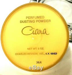 Revlon Ciara Velvet Perfumed Dusting Powder 6 Oz Sealed