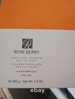 Rose Berry Dusting Powder for the Body Luxurious Scent 200ml