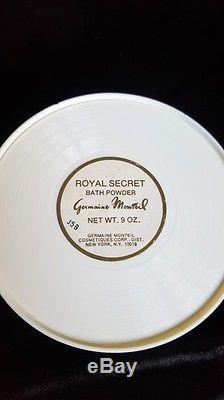 Royal Secret by Germaine Monteil Perfume Dusting Bath Powder 9 oz Sealed No Box