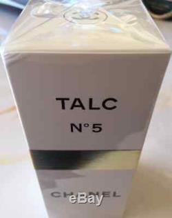 SEALED BOX BEYOND RARE 98g CHANEL No5 VINTAGE PERFUM TALCUM TALC DUSTING POWDER