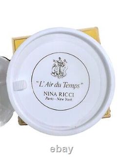 SEALED Nina Ricci L'AIR DU TEMPS Perfumed Dusting Body Powder 6oz Vintage Cohran