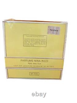 SEALED Nina Ricci L'AIR DU TEMPS Perfumed Dusting Body Powder 6oz Vintage Cohran