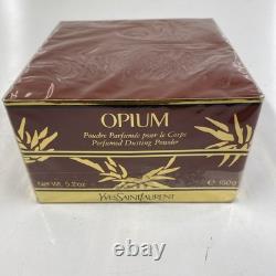 SEALED OPIUM by Yves Saint Laurent Perfumed Dusting Powder 5.2 Oz Vintage